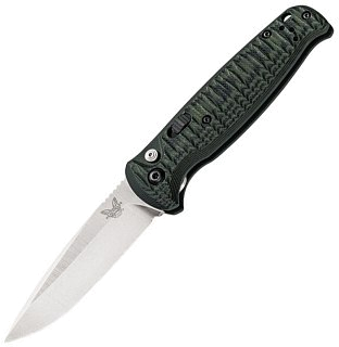 Нож Benchmade 4300-1 CLA Green Auto складной 154CM G10 - фото 1