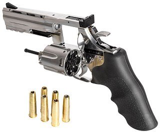 Револьвер ASG Dan Wesson 715 4 Silver 4,5 мм - фото 5