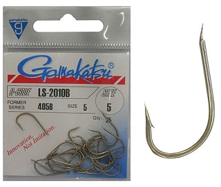 Крючок Gamakatsu LS-2010B bronze №8 - фото 2