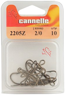 Крючки Cannelle двойник 2205 Z №2/0 10шт