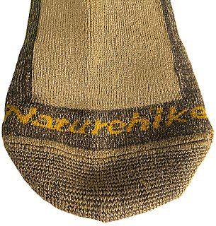 Носки Naturehike 2022 Shock absorbing merino wool coffee - фото 3