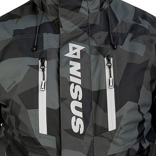 Костюм Nisus Arctic зимний серый черный шелтер - фото 14