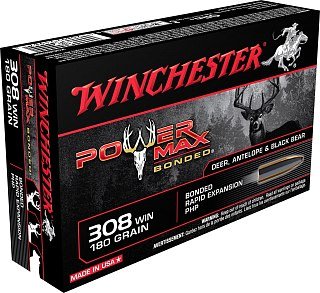 Патрон 308Win Winchester Power max PHP 11,7гр 1/20 - фото 1