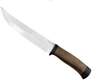 Нож Росоружие Атаман  95х18 орех рисунок - фото 4