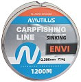 Леска Nautilus Envi orange 1200м 0,286мм 7,1кг