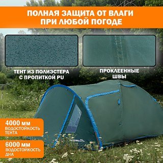 Палатка PerevalPro Cloud Dome 3 - фото 9