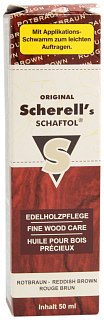 Средство Ballistol для обработки дерева Scherell Schaftol 50мл красно-коричневое - фото 2