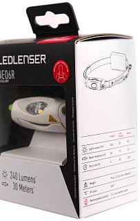 Фонарь Led Lenser NEO6R зеленый - фото 2