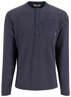 Джемпер Simms Highline Henley selvedge  - фото 1