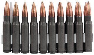 Патрон 308Win ТПЗ FMJ 9,7 биметалл сталь - фото 4