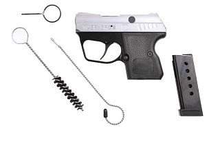 Пистолет Wasp Grom  Nickel 9мм P.A. ОООП - фото 4