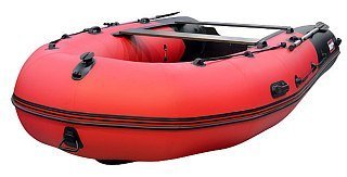 Лодка Хантер 420 Про красно-черный - фото 4