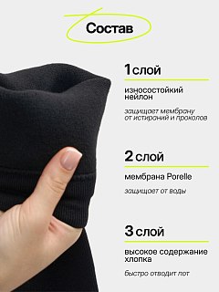 Носки Nucex высокие HM-03 black - фото 2