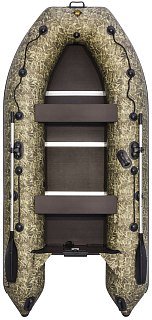 Лодка Мастер лодок Ривьера Компакт 3400 СК камуфляж камыш - фото 1