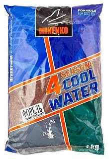 Прикормка MINENKO Cool water 4 season форель - фото 1