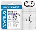 Крючок тройной Nautilus 1X Round Premium Series 6063SS № 5 (5шт)
