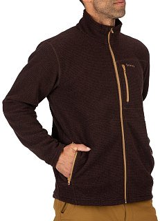 Пуловер Simms Rivershed Full Zip 20 Mahogany  - фото 2