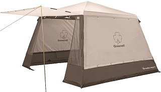 Палатка Greenell Веранда комфорт v2 коричневый - фото 1