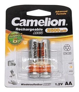 Аккумулятор Camelion С 2500mA Ni-Cd 