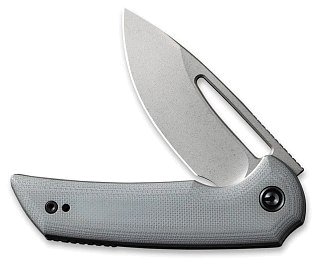 Нож Civivi Odium Flipper Knife G10 Handle (2.65" D2 Blade) gray  - фото 4