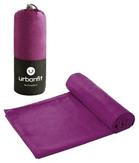 Полотенце Urbanfit 50х100см микрофибра фиолетовый