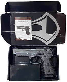 Пистолет Borner Sport 331 blowback 4,5мм - фото 10