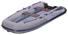 Лодка Boatsman BT340A НДНД надувная серо-графитовый