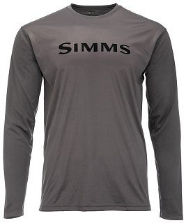 Термофутболка Simms Tech Tee Steel  - фото 1