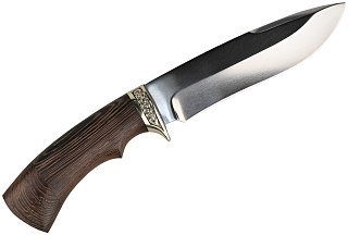 Нож ИП СЕМИНА Скиф кованая сталь 95x18 венге литье - фото 2