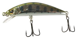Воблер Jackall Timon tricoroll 47S silver yamame