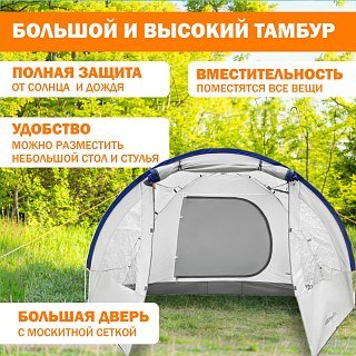 Палатка PerevalPro Sierra Dome 5 - фото 12