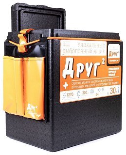 Ящик зимний Camping World  Друг-2 30 л черный  - фото 6