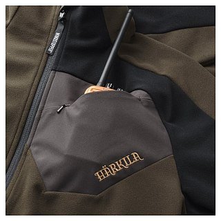 Куртка Harkila Thor fleece shadow brown/black - фото 3