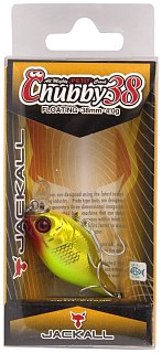 Воблер Jackall Chubby 38 gold & chart