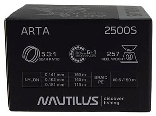 Катушка Nautilus Arta 2500S Com - фото 8