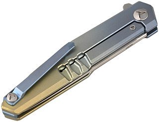 Нож Mr.Blade Lance M390 Лабутены titanium handle - фото 9