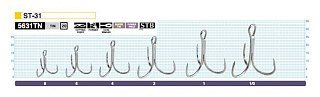 Крючки Owner тройник ST-31TN №4