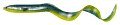 Приманка Savage Gear LB Real eel 20см 27гр bulk green yellow 1/20