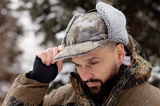 Бейсболка Хольстер Кондор утепленная алова лес соты  - фото 4