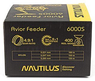 Катушка Nautilus Avior Feeder 6000S - фото 12