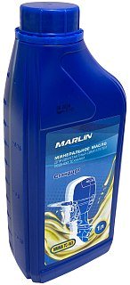Масло Marlin Стандарт минеральное 2Т TC-W3 1л - фото 1