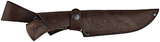 Нож ИП СЕМИНА Скиф кованая сталь 95x18 венге литье - фото 7