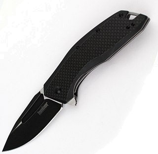 Нож Kershaw Flourish складной сталь 8Cr13MoV рукоять G10 и carbon - фото 2