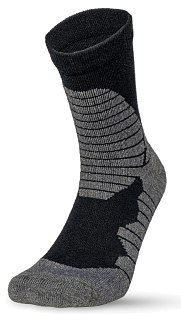 Носки Talberg Altai Merino -15C серый/черный 39-42 - фото 4
