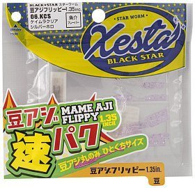 Приманка Xesta Black star worm mame aji flippy 1,35" 06.kcs