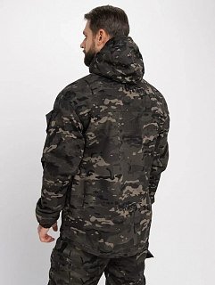 Куртка Huntsman Горка-5 демисезонный черный мультикам смесовая - фото 2