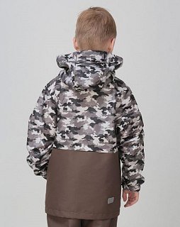 Куртка Cosmo-tex Юнга детский камуфляж коричневая - фото 3