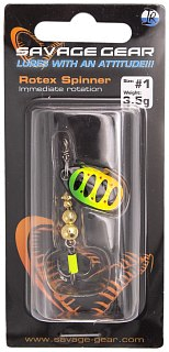 Блесна Savage Gear Rotex Spinner №1 3,5гр 05-Firetiger