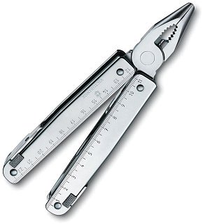 Мультиинструмент Victorinox SwissTool X Plus в кожаном чехле - фото 4