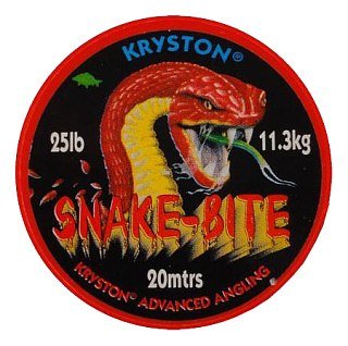 Поводочный материал Kryston Snake-bite green camo coated 20м 25Ibs  